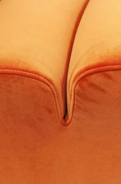 Sofa Element Wave 83x109 Cm Pomarańczowa