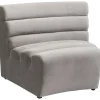 Sofa Element Wave 84x91 Cm Szara