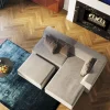 Sofa Infinity Elements 120x70 Cm Szara