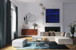 Sofa Infinity Elements 100x70 Cm Szara