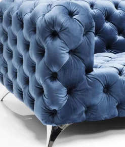 Sofa Look Royal 180x77 Cm Niebieska