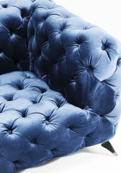 Sofa Look Royal 180x77 Cm Niebieska