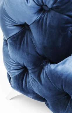 Sofa Look Royal 180x77 Cm Niebieska