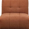 Sofa Modułowa 1 Element Pikowana Brązowa 89 Cm