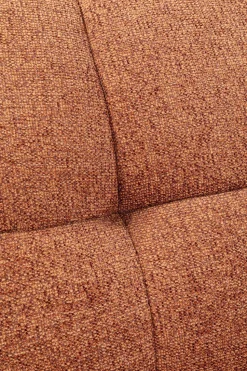 Sofa Modułowa 1 Element Pikowana Brązowa 89 Cm