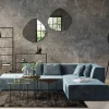 Sofa Modułowa Infinity Velvet Ocean 306x182 Cm Niebieska Prawa
