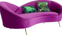 Sofa Night Fever 232 Cm Fioletowa