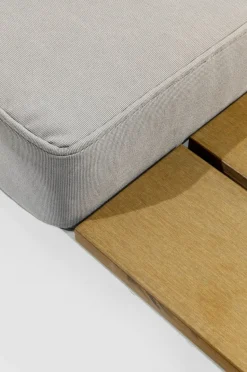 Sofa Ogrodowa Ze Stolikiem Holiday White 242x242 Cm