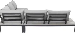 Sofa Ogrodowa Ze Stolikiem Holiday Black 242x242 Cm
