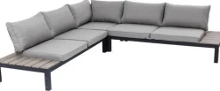 Sofa Ogrodowa Ze Stolikiem Holiday Black 242x242 Cm