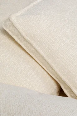 Sofa 3-osobowa Skandynawska Biała Z Poduszkami 230 Cm