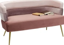 Sofa Sandwich 125 Cm Jasnoróżowa
