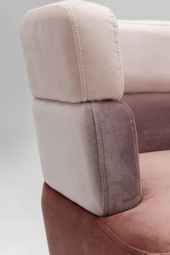 Sofa Sandwich 125 Cm Jasnoróżowa