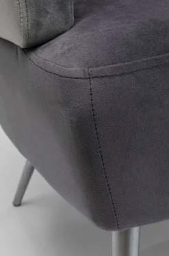 Sofa Sandwich 2 Os. 125 Cm Szara