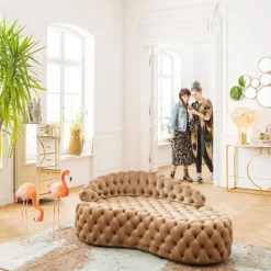 Sofa Santa Barbara 162x65 Cm Beżowa