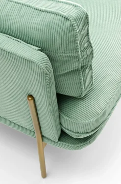Sofa Shirly 3 Os. 221 Cm Miętowa