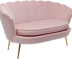 Sofa Water Lily 2-os. 132 Cm Jasnoróżowa