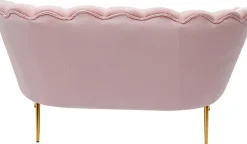 Sofa Water Lily 2-os. 132 Cm Jasnoróżowa