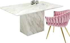 Stół Artistico Marble 160x90 Cm Biały