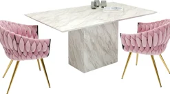 Stół Artistico Marble 160x90 Cm Biały