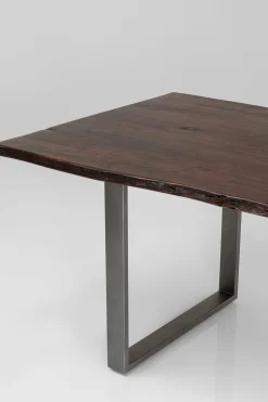 Stół Harmony Walnut 160x80 Cm Akacja Nogi Stalowe