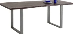 Stół Harmony Walnut 160x80 Cm Akacja Nogi Stalowe