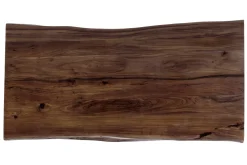 Stół Harmony Walnut 160x80 Cm Akacja Nogi Stalowe
