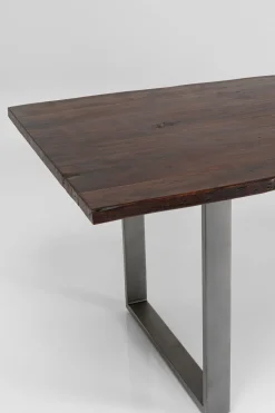 Stół Harmony Walnut 160x80 Cm Akacja Nogi Stalowe