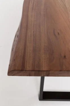Stół Harmony Walnut 180x90 Cm Akacja Nogi Czarne