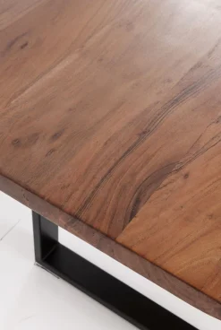 Stół Harmony Walnut 180x90 Cm Akacja Nogi Czarne
