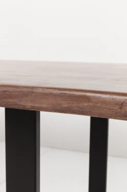 Stół Harmony Walnut 180x90 Cm Akacja Nogi Czarne
