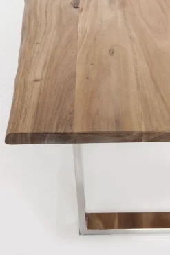 Stół Harmony 180x90 Cm Akacja Nogi Chromowe Matowe