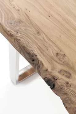 Stół Harmony 180x90 Cm Akacja Nogi Chromowe Matowe