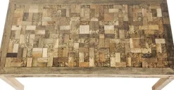 Stół Memory 160x80 Cm Drewniano-szklany