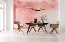 Stół Rozkładany Amsterdam 160-240x90 Cm Szary