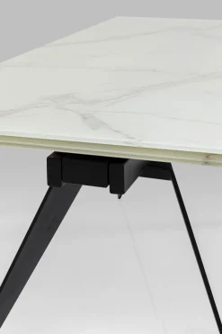 Stół Rozkładany Amsterdam 160-240x90 Cm Blat Szklany