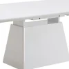Stół Rozkładany Skandynawski Biały 200-250x110 Cm
