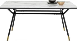 Stół South Beach 160x90 Cm Blat Szklany