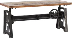 Stół Steamboat Econo 160x80 Cm Drewniano-czarny