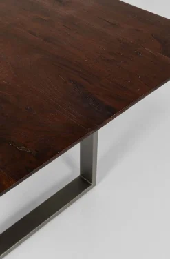 Stół Symphony Walnut 180x90 Cm Akacja Nogi Stalowe