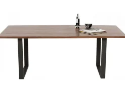 Stół Symphony Walnut 200x100 Cm Akacja Nogi Stalowe