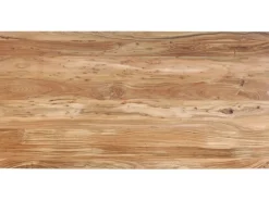 Stół Symphony 180x90 Cm Akacja Nogi Srebrne