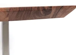 Stół Symphony 160x80 Cm Akacja Nogi Chromowe