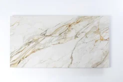 Stół Z Kamionkowym Blatem 180x90 Cm Nogi Czarne