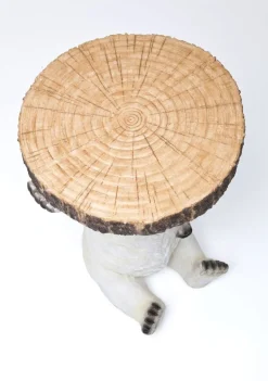 Stolik Bear ∅37 Cm Biały
