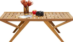 Stolik Do Ogrodu Z Drewna Akacjowego Olejowany 120x60 Cm