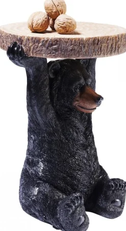 Stolik Kawowy Animal Mini Bear 25x36 Cm Czarny
