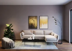 Stolik Kawowy Aspen 100x40 Cm Czarny