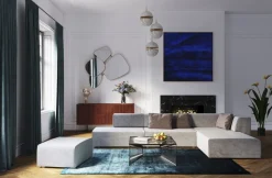 Stolik Kawowy Dimension 80x80 Cm Czarny