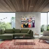 Stolik Kawowy Key West 120x60 Cm Czarny - Blat Marmur